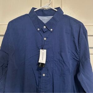 Banana Republic - Grant Fit - Luxe Stretch Poplin Button Down